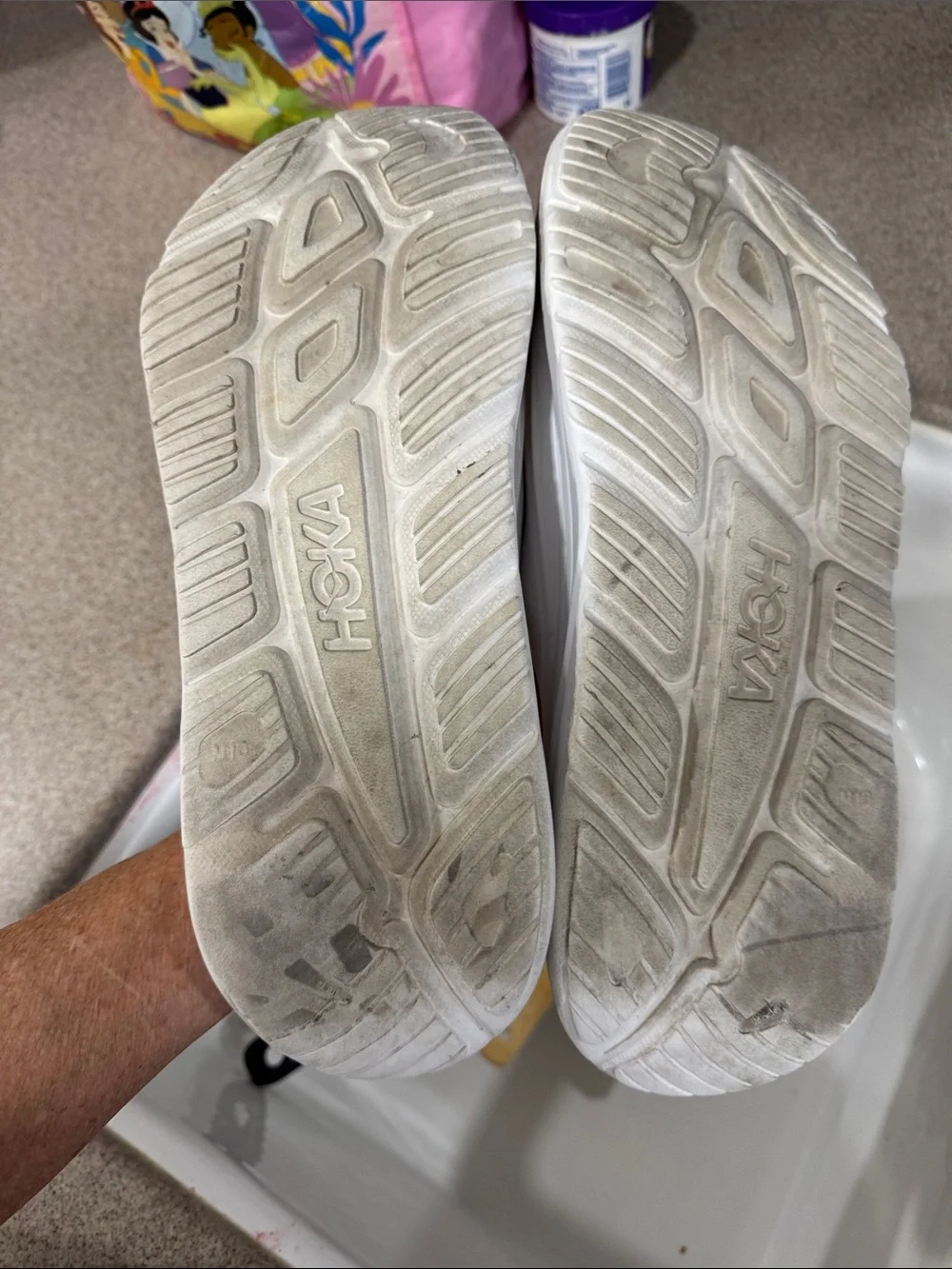 Hoka recovery slides White Slide Sandals - Cushioned Platform Look